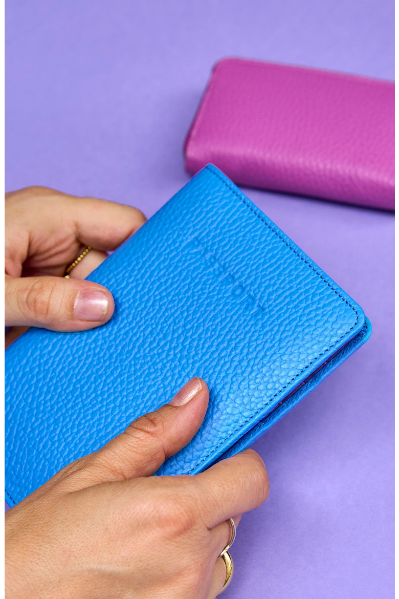 Ascot Passport Wallet, Alternate, color, Azure
