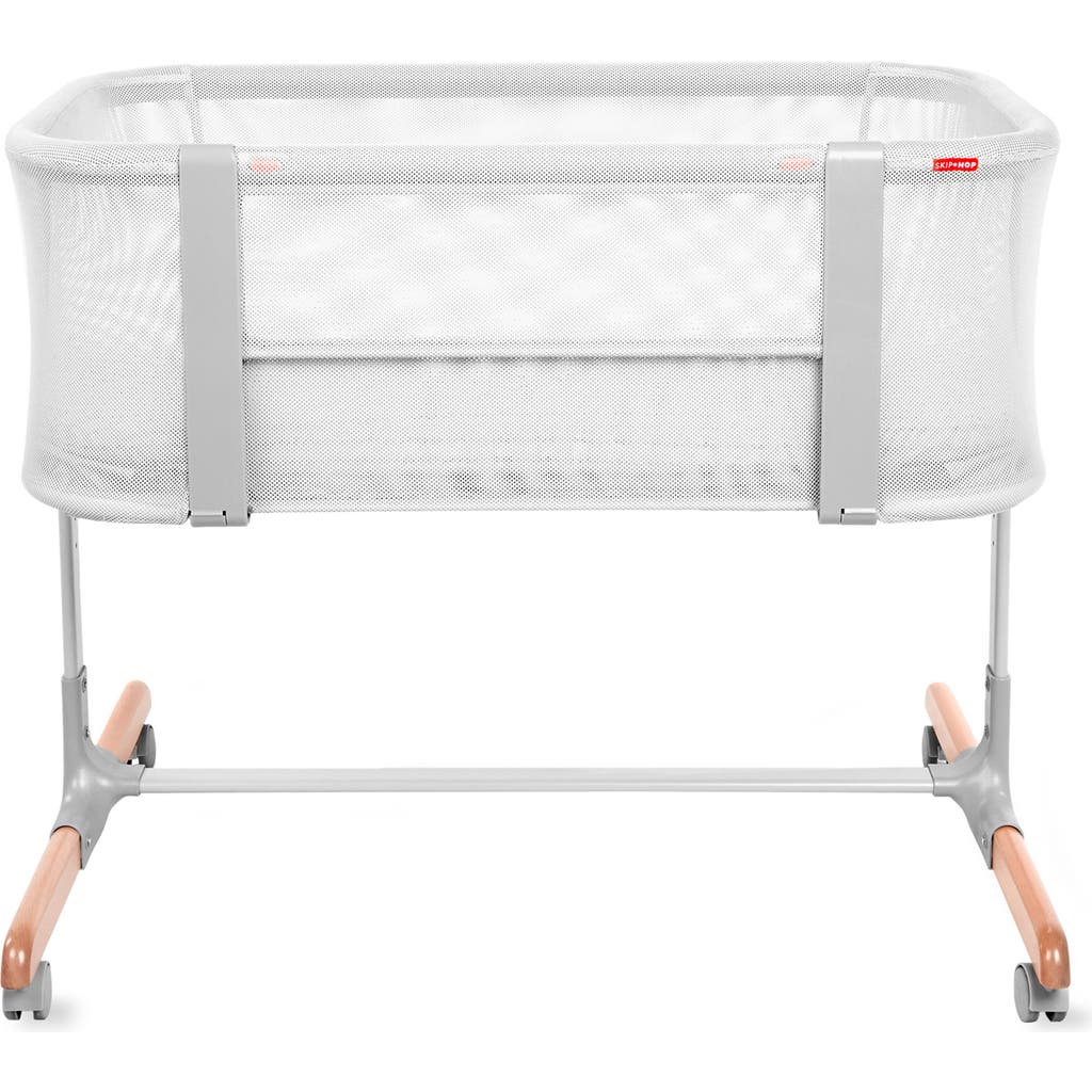 Skip Hop Cozy Up 2-in-1 Bedside Sleeper & Bassinet in Grey  product