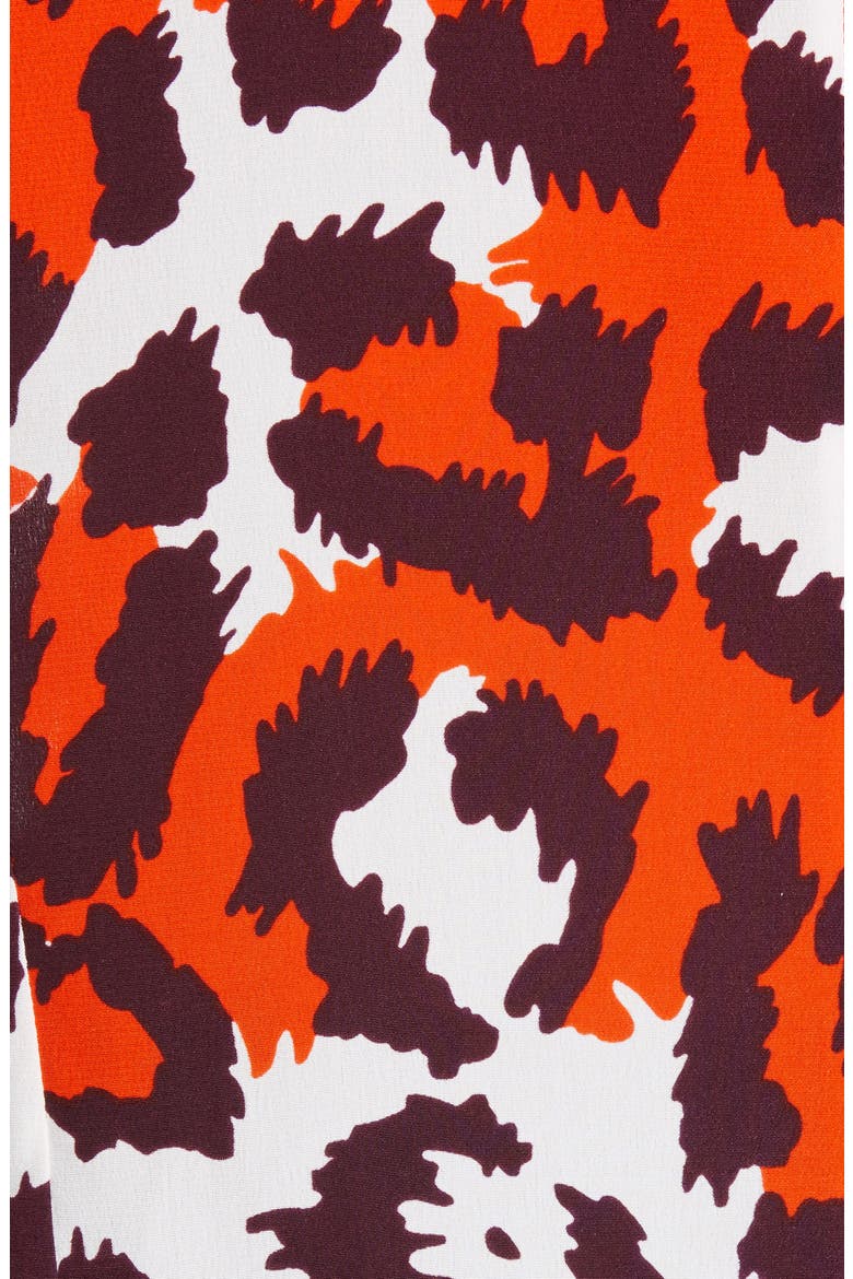 Nellie Top, Alternate, color, LEOPARD SPICY ORANGE