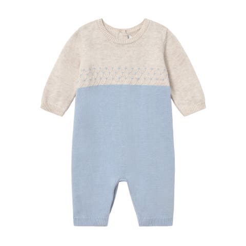 Knit Baby Romper