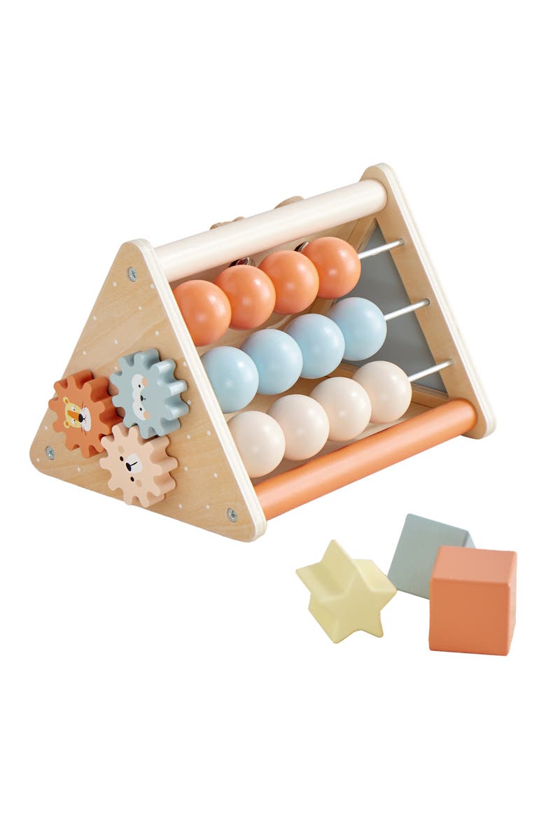 Playful Triangle Activity Game, Main, color, WOOD