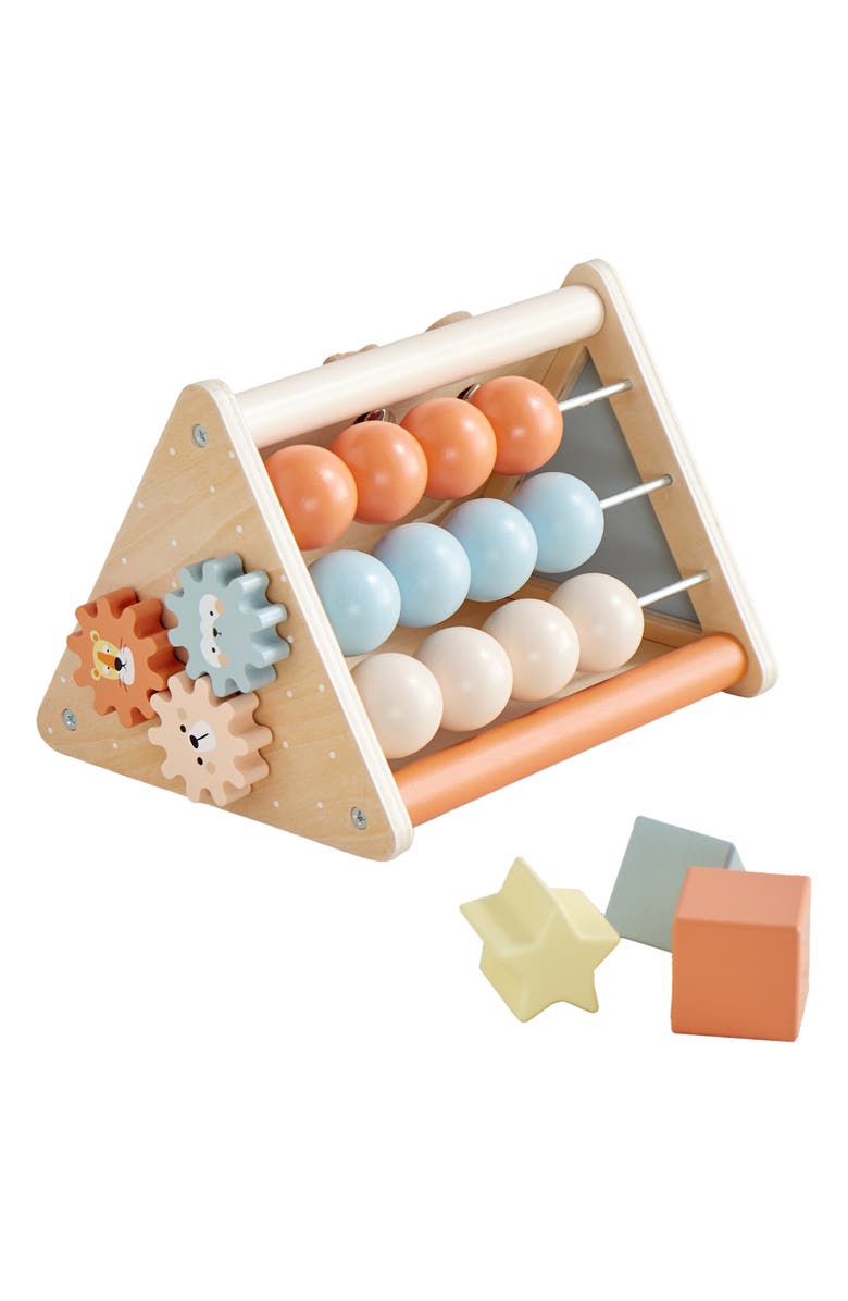 Wonder & Wise Playful Triangle Activity Game, Main, color, Wood