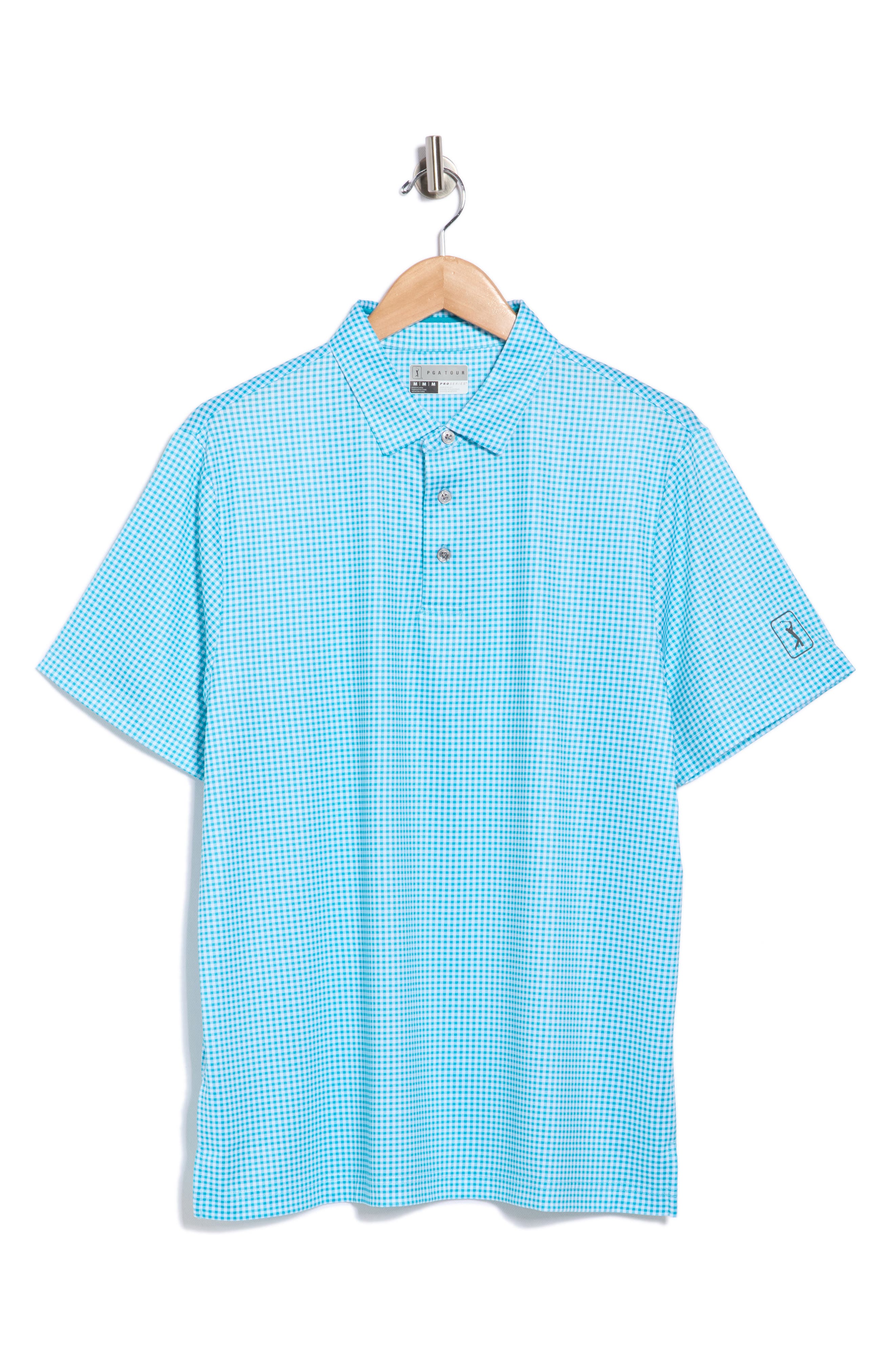 PGA TOUR Short Sleeve Printed Polo