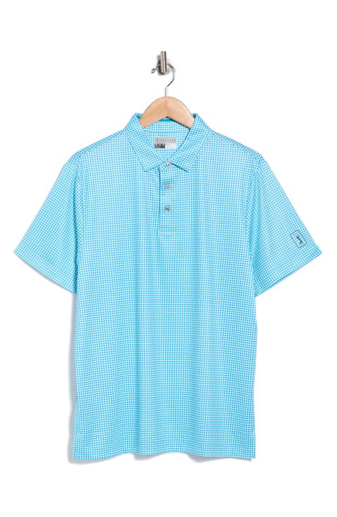 Short Sleeve Printed Polo