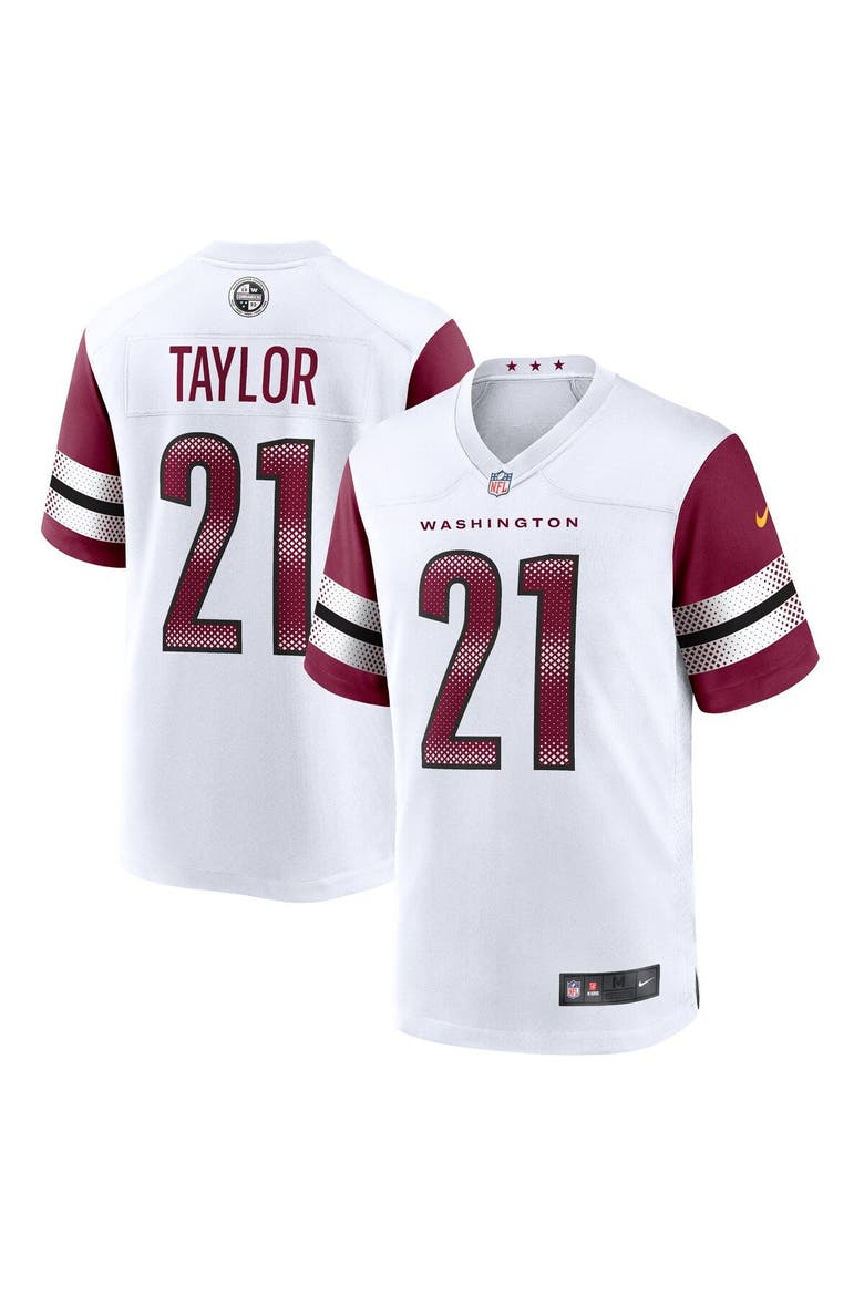 Men's Nike Sean Taylor White Washington Commanders Retired Player Game Jersey, Main, color, White