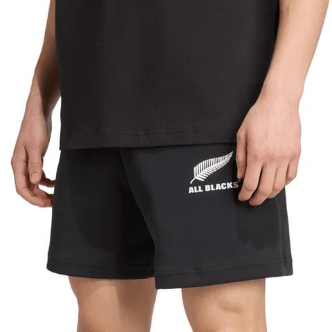 Men's adidas  Black New Zealand Rugby  Presentation Future Icon Shorts