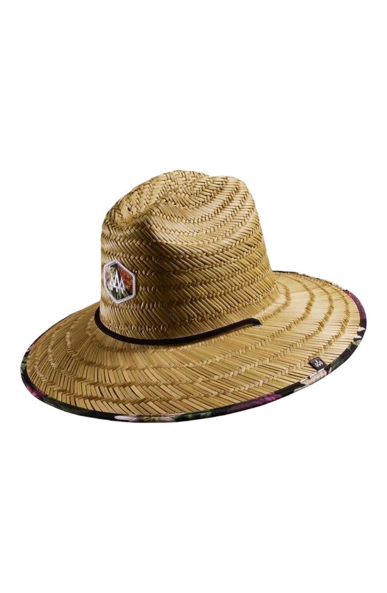 Hemlock Nightcap Straw Lifeguard Hat, Main, color,