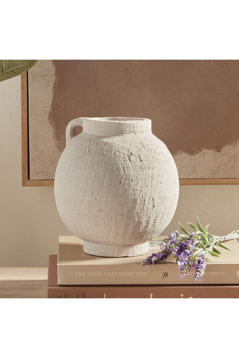 Gianna Vase, Alternate, color, White