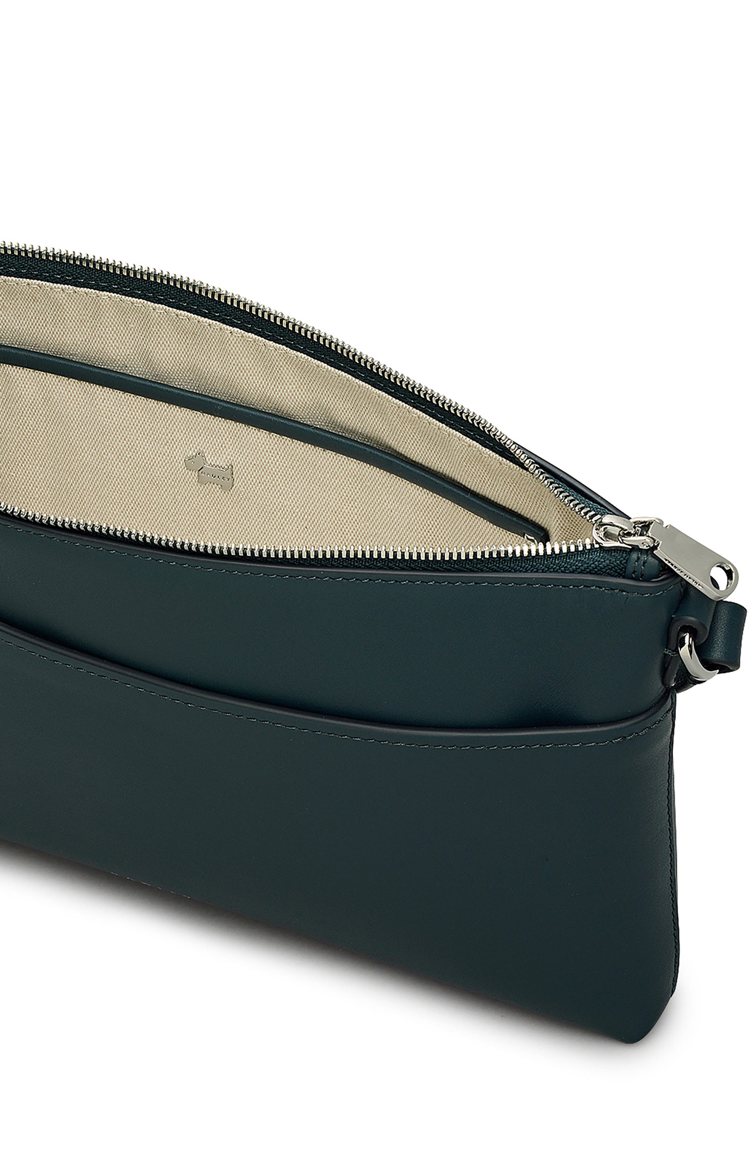 Radley Pockets Medium Top Zip Crossbody Bag, Alternate, color, Teal