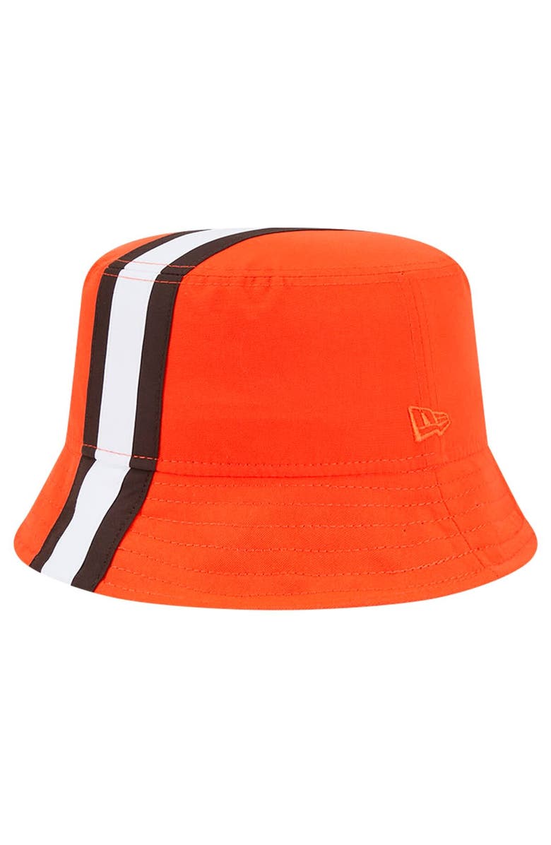 New Era Men's New Era Orange Cleveland Browns Helmet Bucket Hat, Alternate, color, Orange