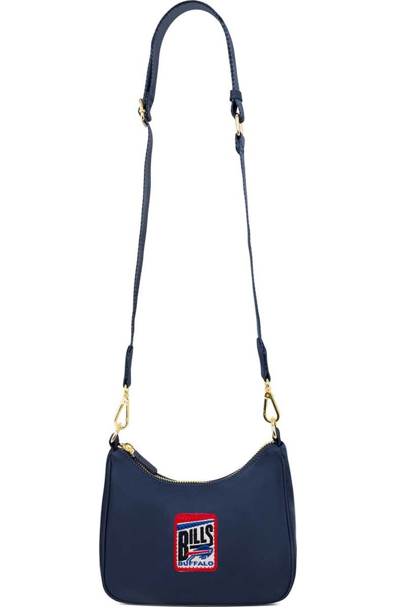 Stoney Clover Lane Stoney Clover Buffalo Bills Curved Crossbody Bag, Main, color,