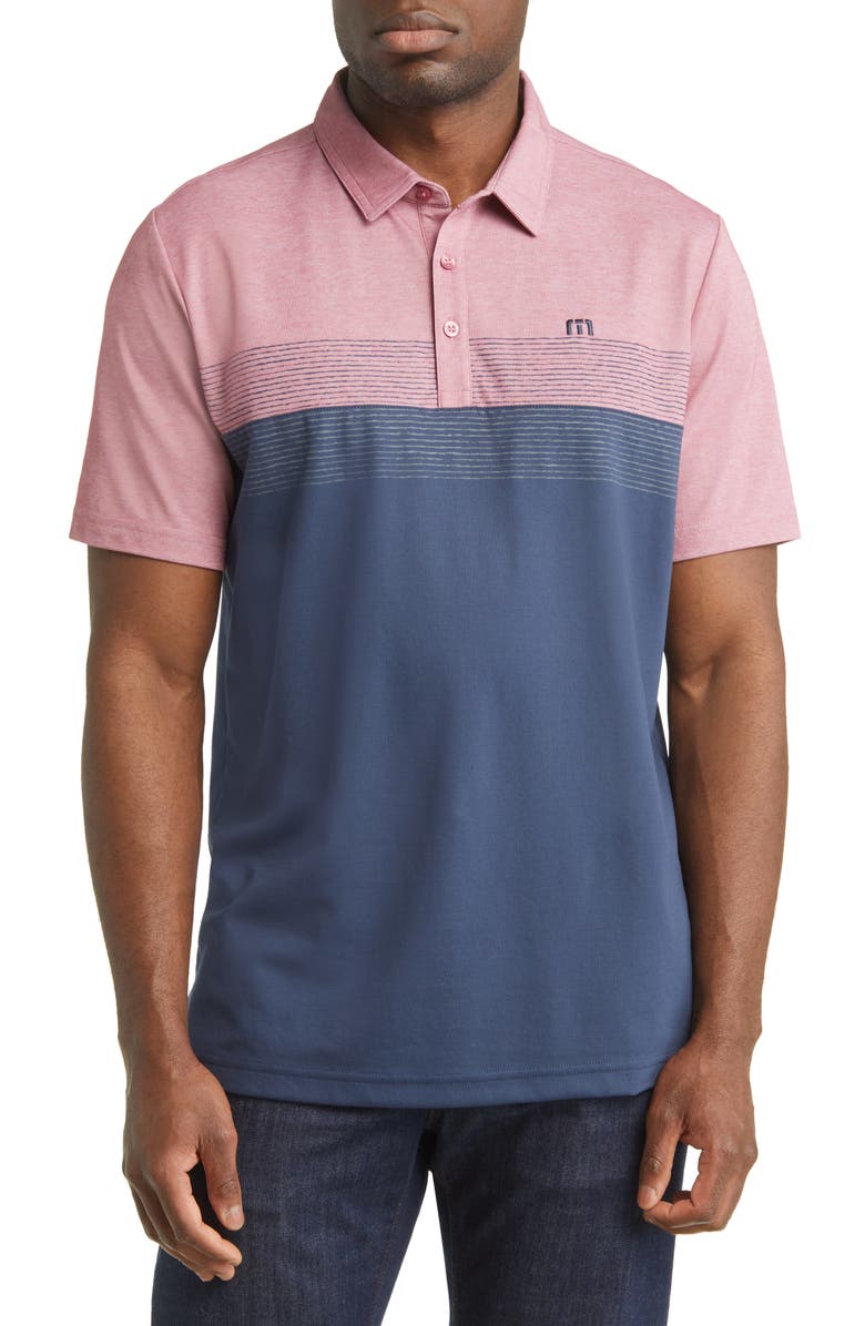 TravisMathew Lake Life Piqué Polo, Main, color,