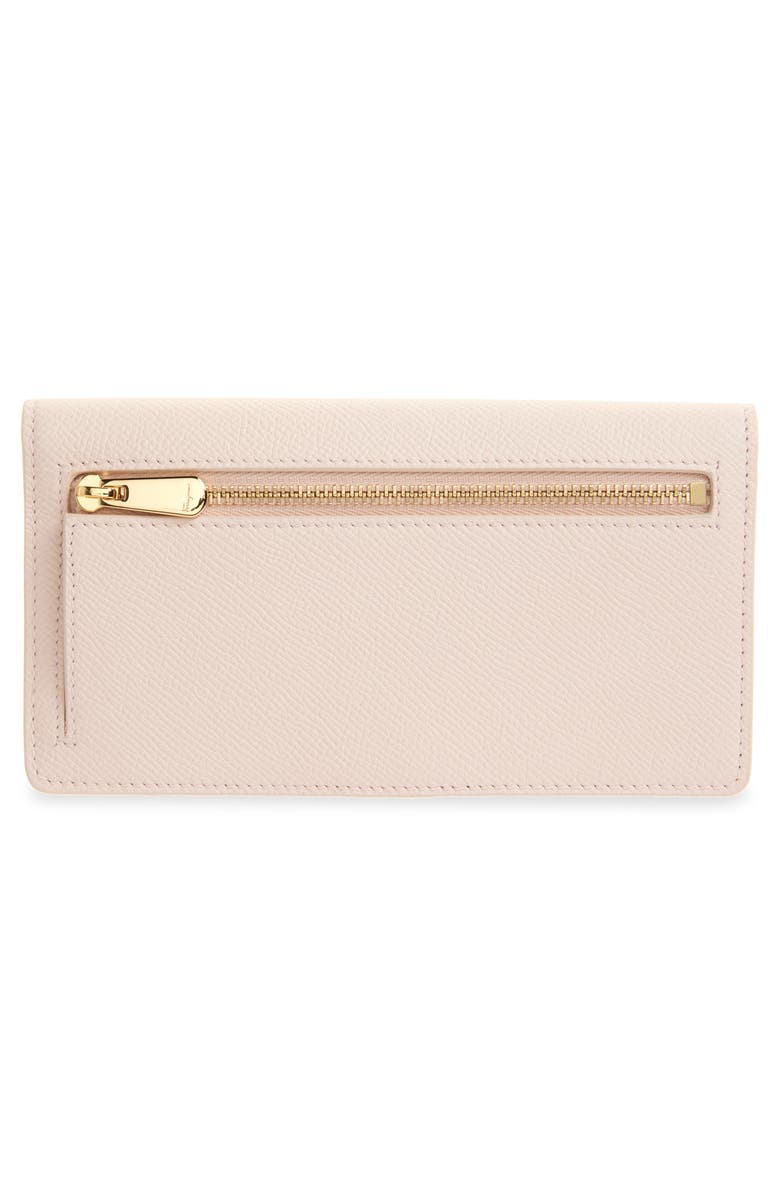 FERRAGAMO Gancini Leather Continental Wallet, Alternate, color, 