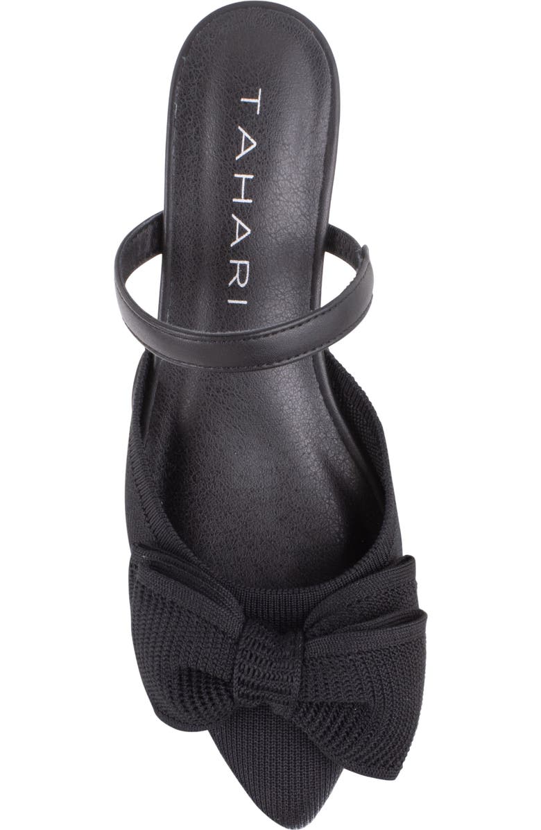 Tahari Monaco Kitten Heel Mule, Alternate, color, Black