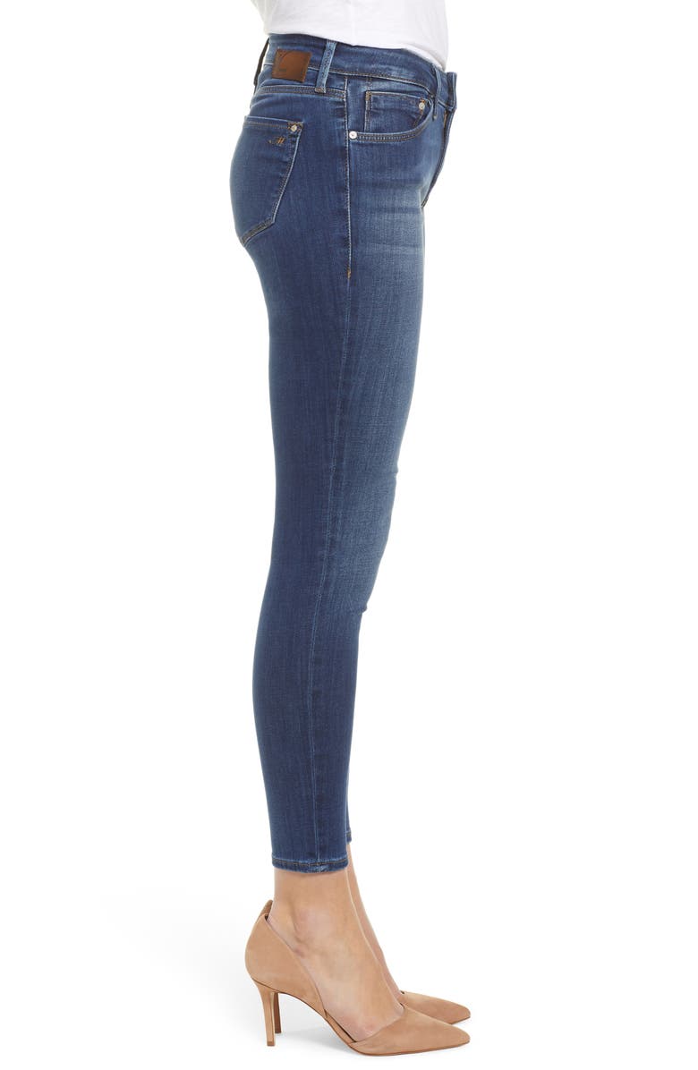 Mavi Jeans Adriana Skinny Jeans, Alternate, color, 