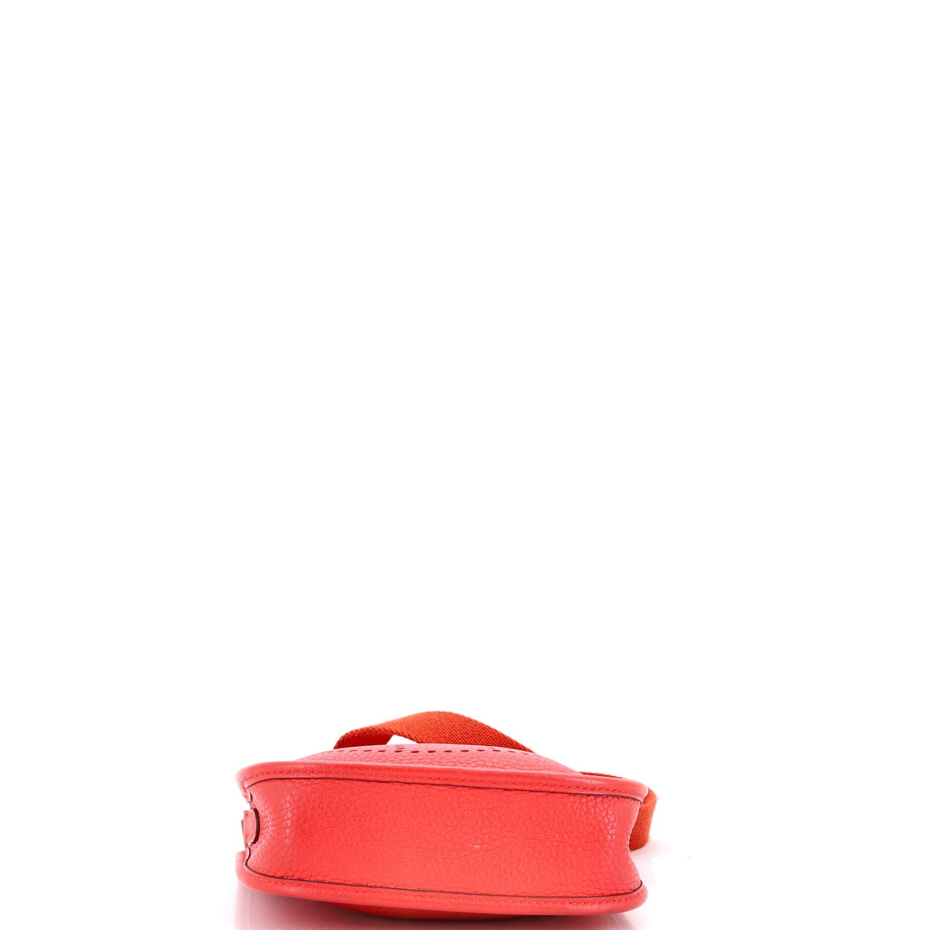 Pre-Owned Hermes Evelyne Bag Gen III Clemence TPM, Alternate, color, Geranium