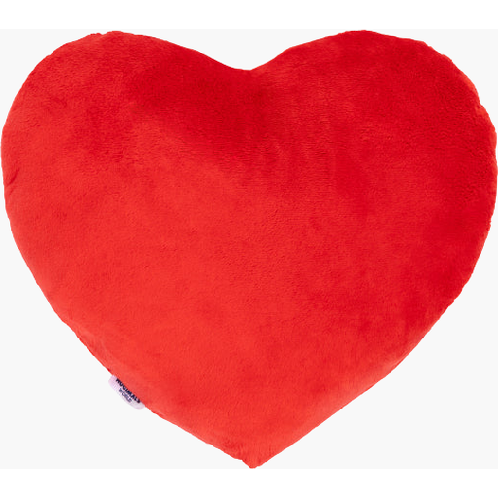 Hugimals World Heart To Hug Pillow In Red