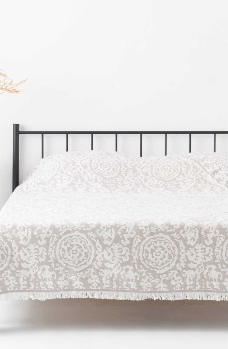 Olive & Linen Raina Blanket, Alternate, color, 