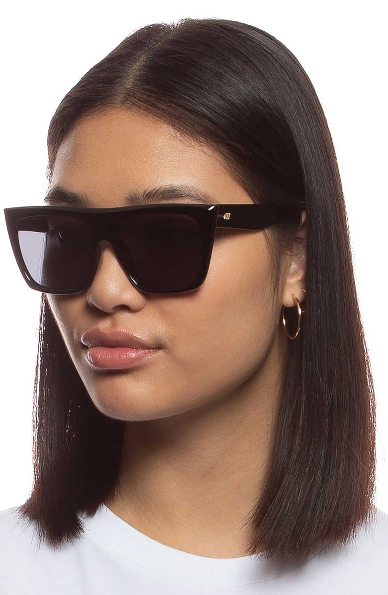 Le Specs The Thirst 58mm Gradient Square Sunglasses, Alternate, color,