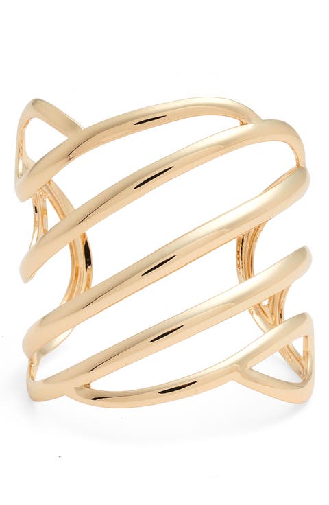 Multiband Cuff Bracelet