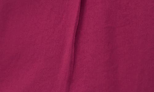 Vince Camuto V-neck Rumple Satin Blouse In Purple