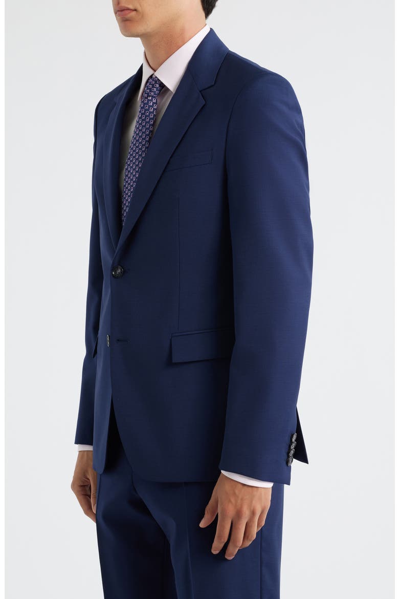 Houston Navy Wool Sport Coat, Alternate, color, OPEN BLUE