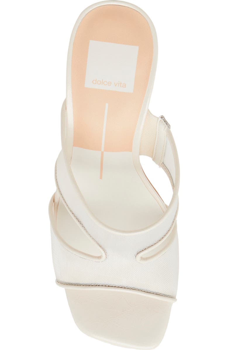 Dolce Vita Gitel Slide Sandal, Alternate, color, Off White Mesh