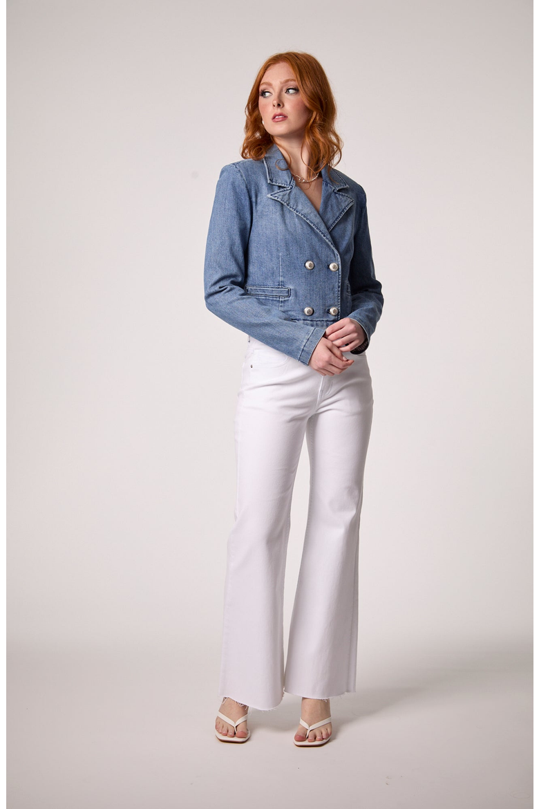 Olivia Cropped Recycled Blazer, Alternate, color, Medium Tel Aviv