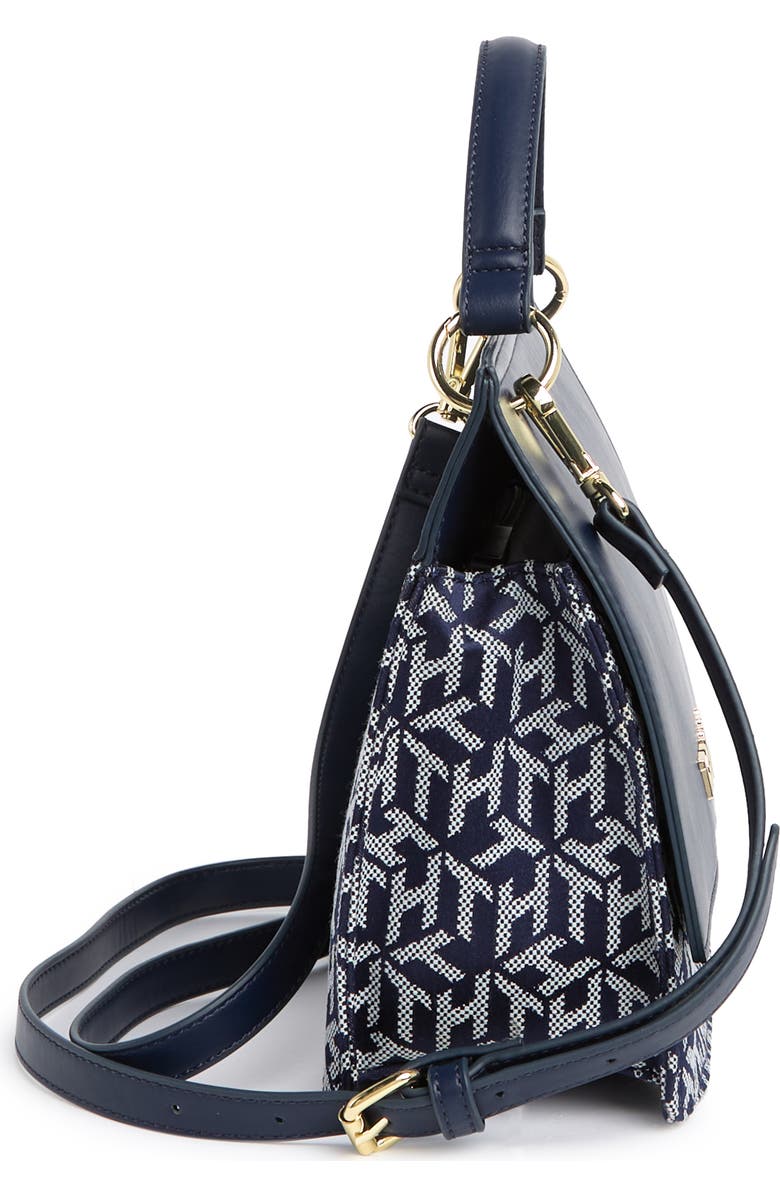 Tommy Hilfiger Nathalie Faux Leather Satchel Bag, Alternate, color,