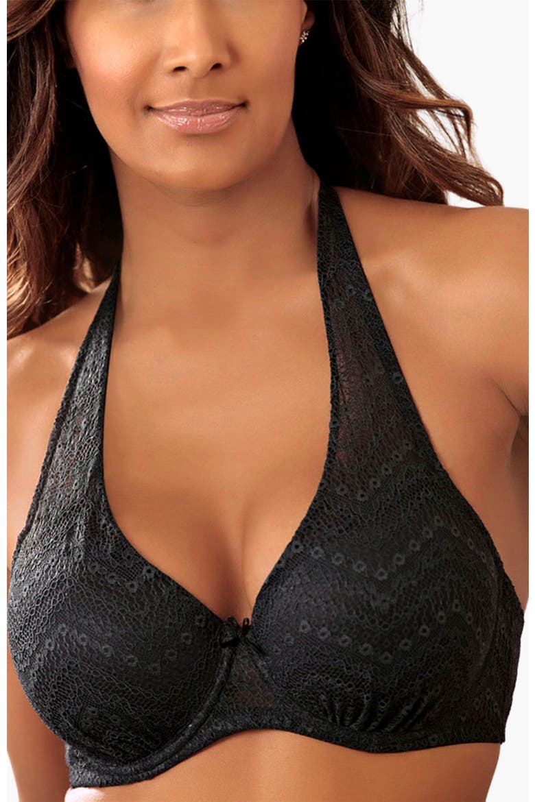 Padded Plunge Bra, Main, color, Black