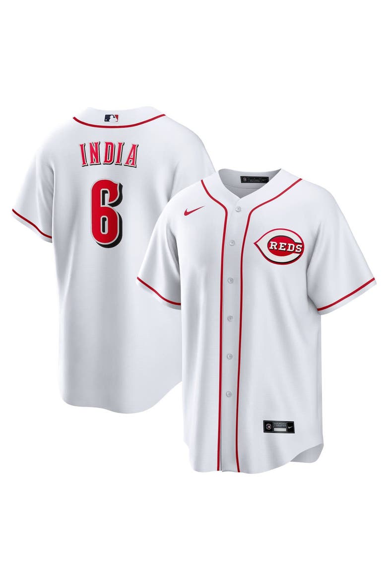 Men's Nike Jonathan India White Cincinnati Reds Replica Player Jersey, Alternate, color, White