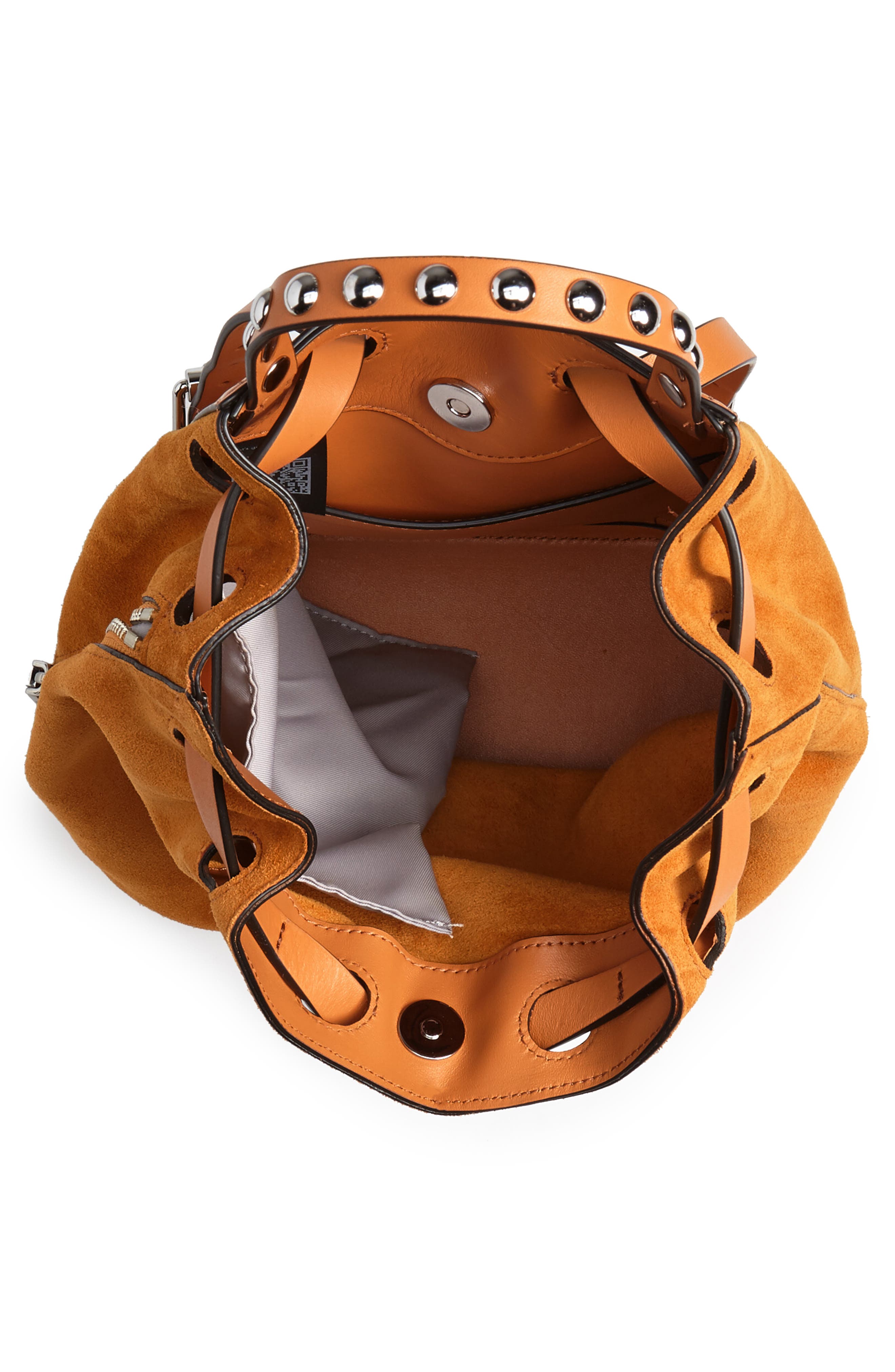 Small Blythe Leather Backpack, Alternate, color, GLOW