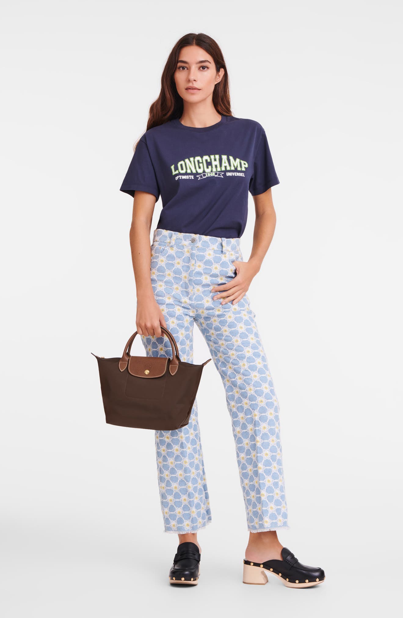 Longchamp Small Le Pliage Original Top Handle Bag, Alternate, color, 