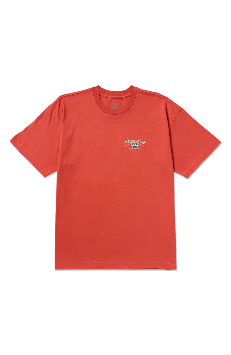 Billabong Crossboards Graphic T-Shirt, Alternate, color, Butter Scotch