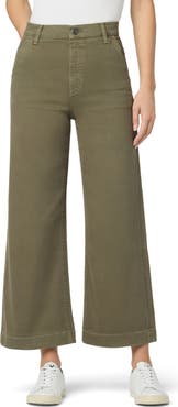 Joe's High Waist Ankle Wide Leg Trouser Jeans