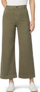 Joe's High Waist Ankle Wide Leg Trouser Jeans