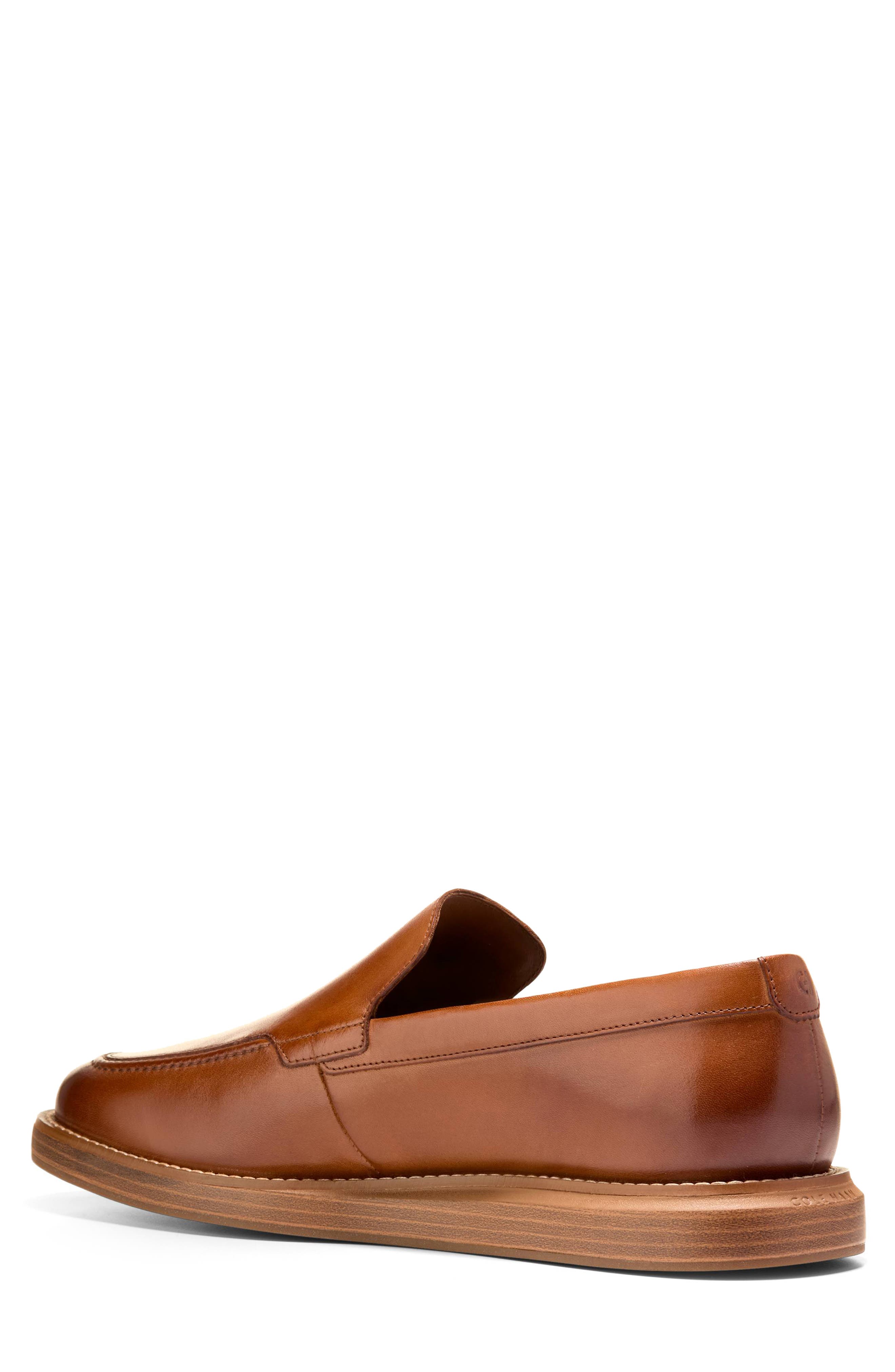 Grand Neoclassic Venetian Loafer, Alternate, color, BRITISH TAN/ITALIAN NATURAL