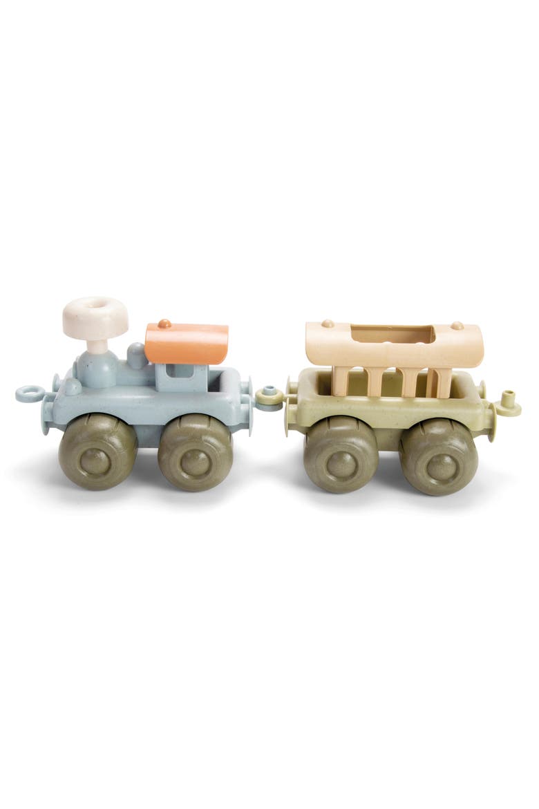 Bio Train Set with 2 Linking Toy Train Cars, Main, color, Multicolored