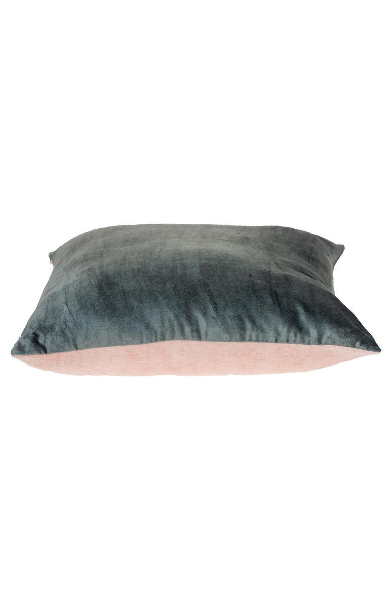 PARKLAND COLLECTION Nerine Throw Pillow, Alternate, color, Gray/ Charcoal