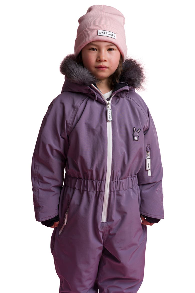 Hop the Bunny Ski Suit, Alternate, color, Purple