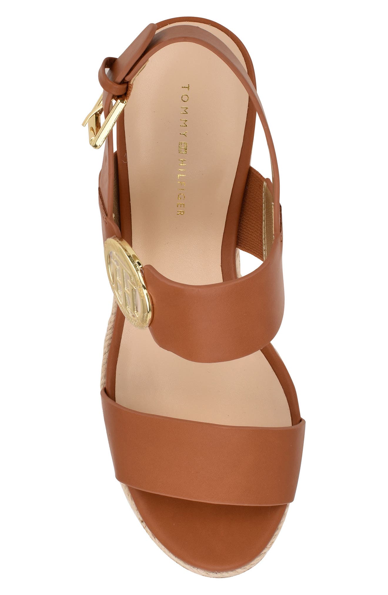 Kahdy Espadrille Wedge Sandal, Alternate, color, LIGHT BROWN 230
