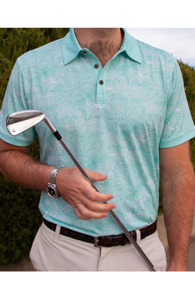Kenny Flowers The Mulligan Mint - Golf Shirt, Alternate, color, Mint