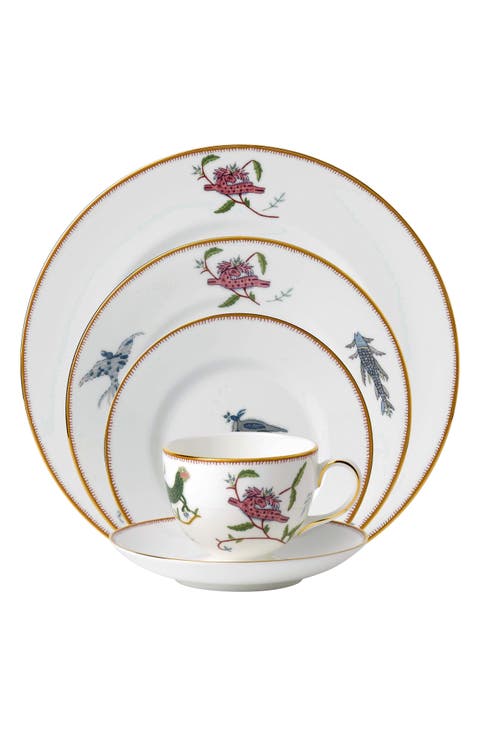 Mythical Creatures 5-Piece Bone China Place Setting