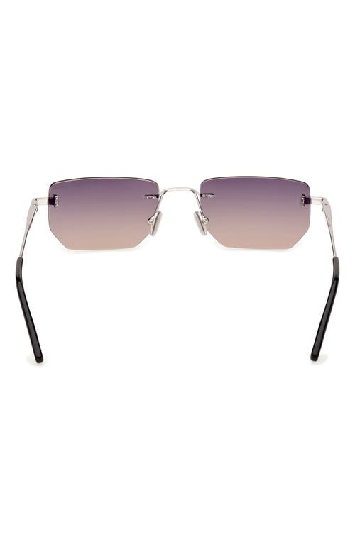 Tom Ford Ethan 53mm Geometric Sunglasses In Brown