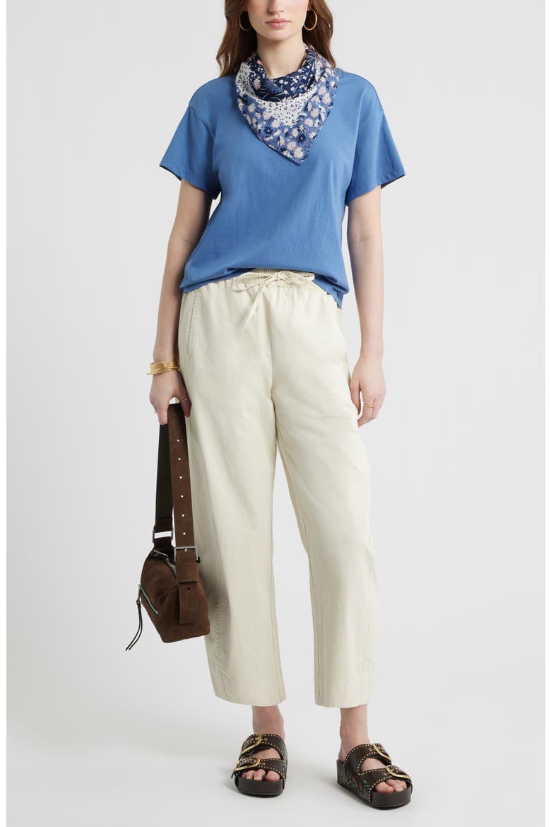 Favorite Cotton T-Shirt, Alternate, color, BLUE BIJOU