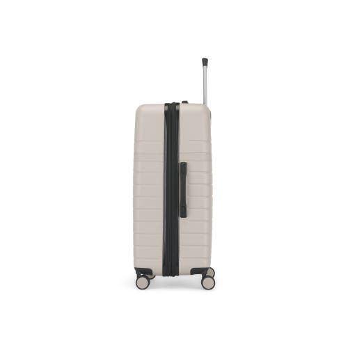 Bugatti Lisbon Hardside Check-in Large Luggage With Expansion In Latte