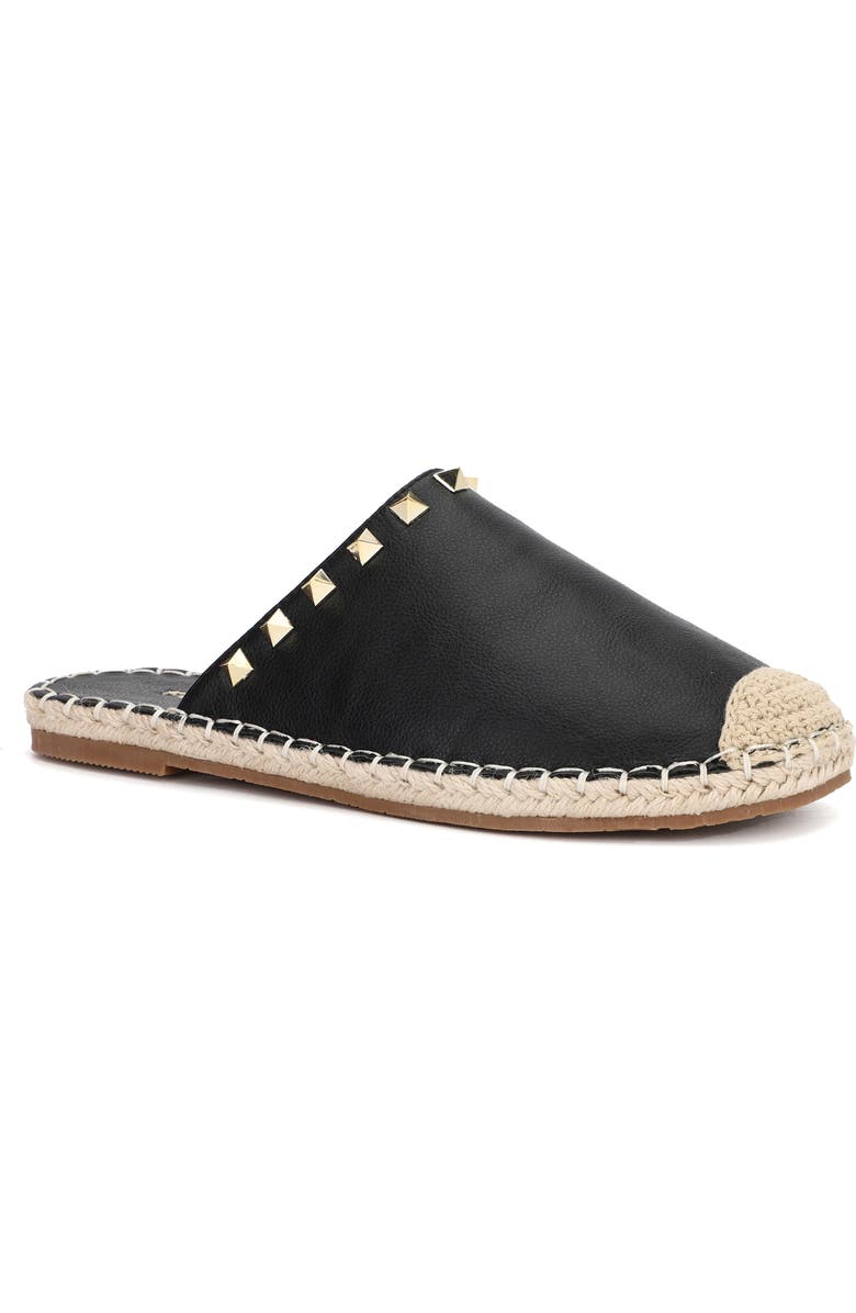 Yosi Samra Paloma Studded Espadrille Mule, Main, color,