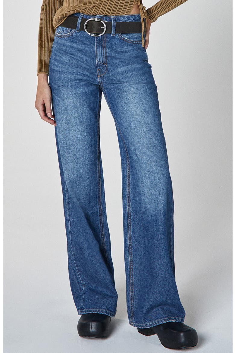 Jolene High Waist Flare Leg Jeans, Main, color, CODA