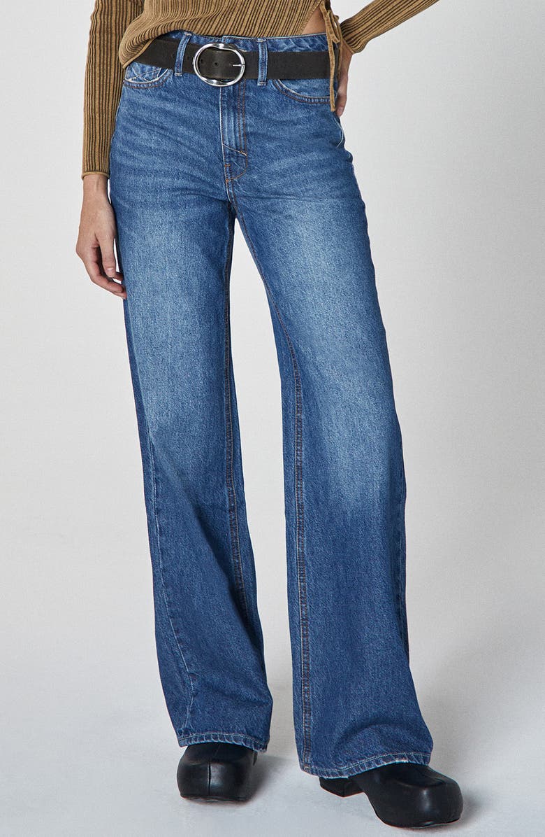 Unpublished Jolene High Waist Flare Leg Jeans, Main, color, Coda