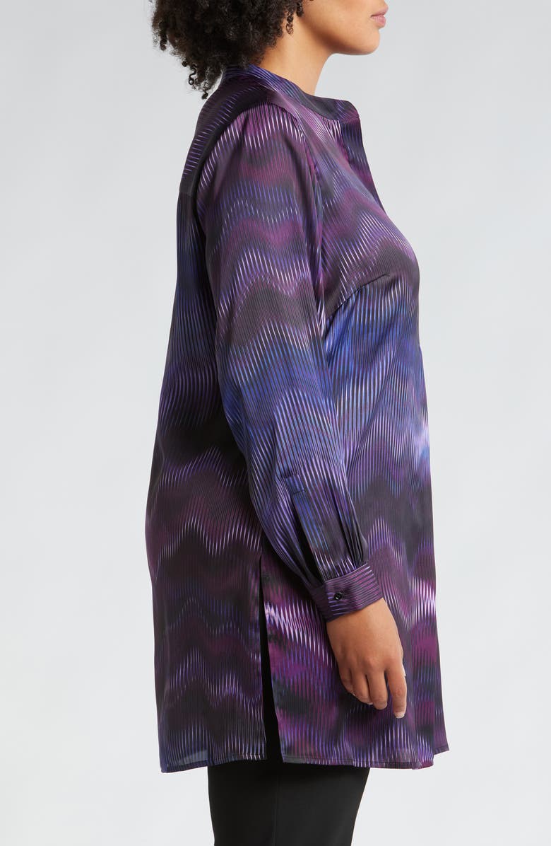 Anne Klein Abstract Print Tunic Top, Alternate, color,